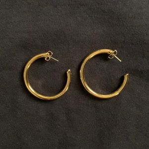 Ana Luisa Tia medium hoops